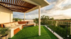 Rooftop of 2 Bedroom Ocean View Villa Nusa Dua Bali